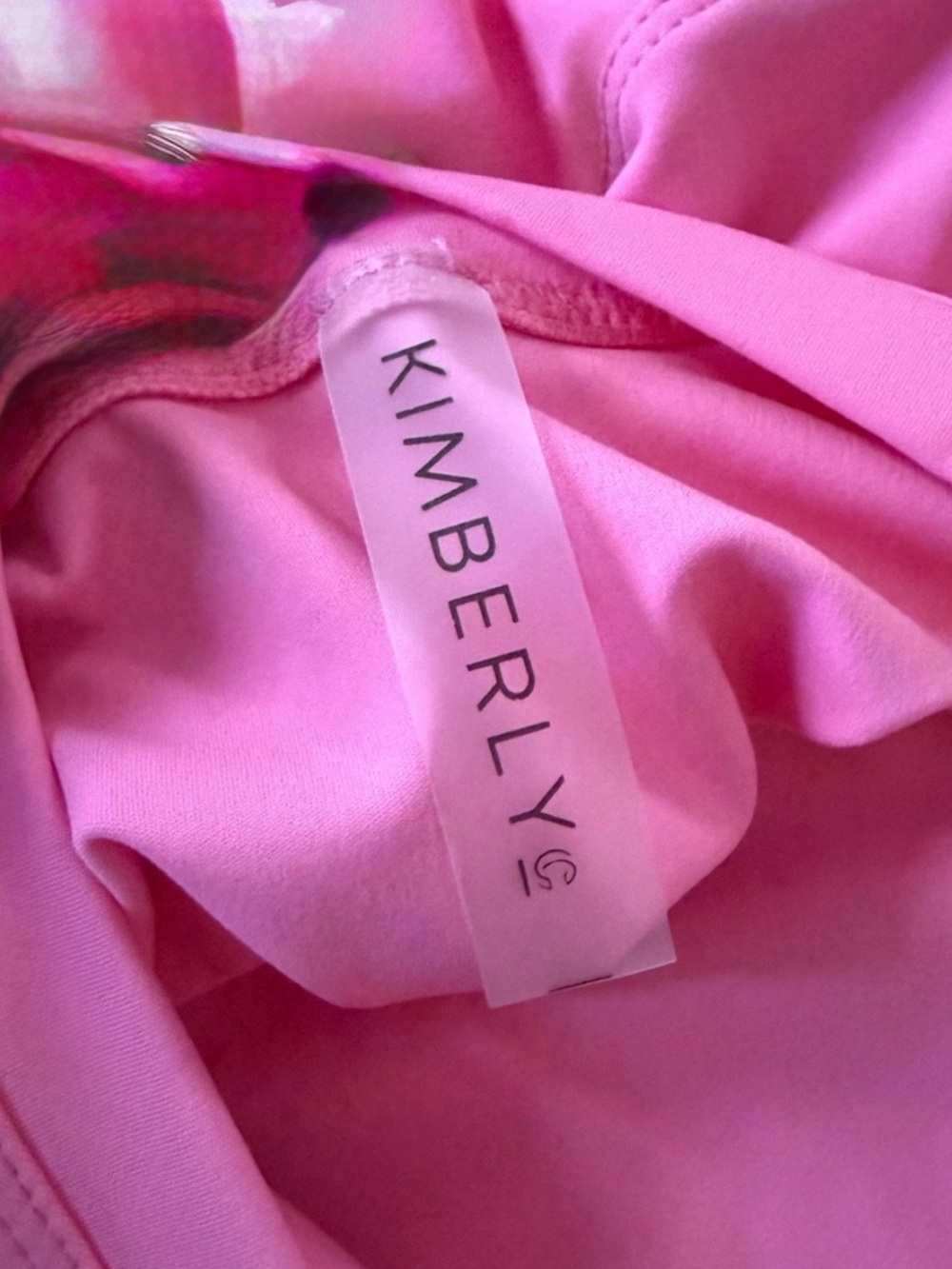 Kimberly C Sleeveless Pink Tie-Waist Romper. Tag Says Large, Fits like Medium - Picture 3 of 9